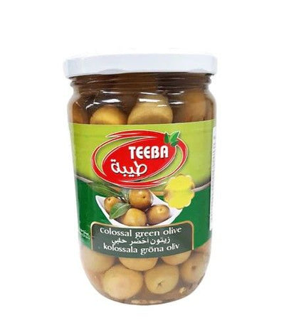 Teeba Colossal Green Olive 640g
