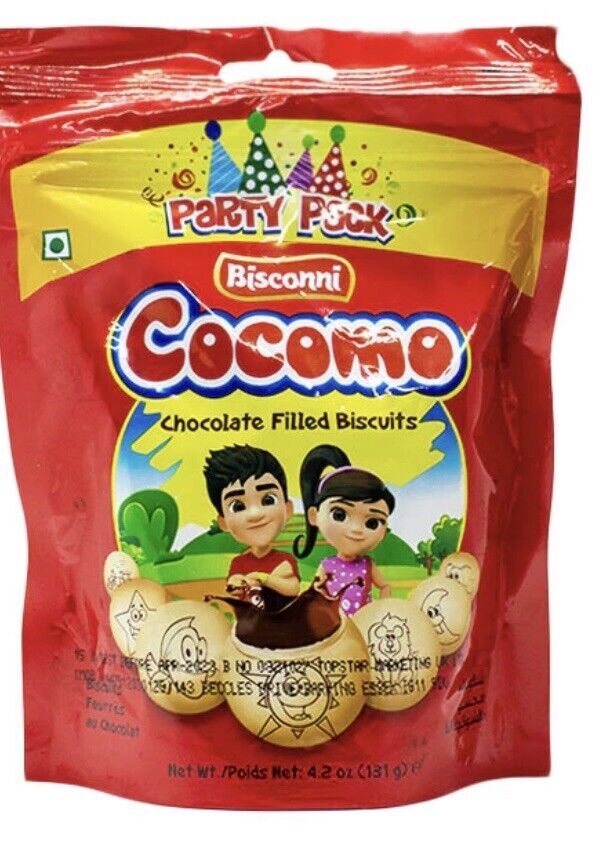 Bisconni Cocomo Party Pack Chocolate Filled Biscuits 131g