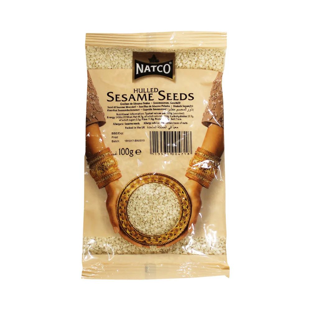 Natco Hulled Sesame Seeds 100g