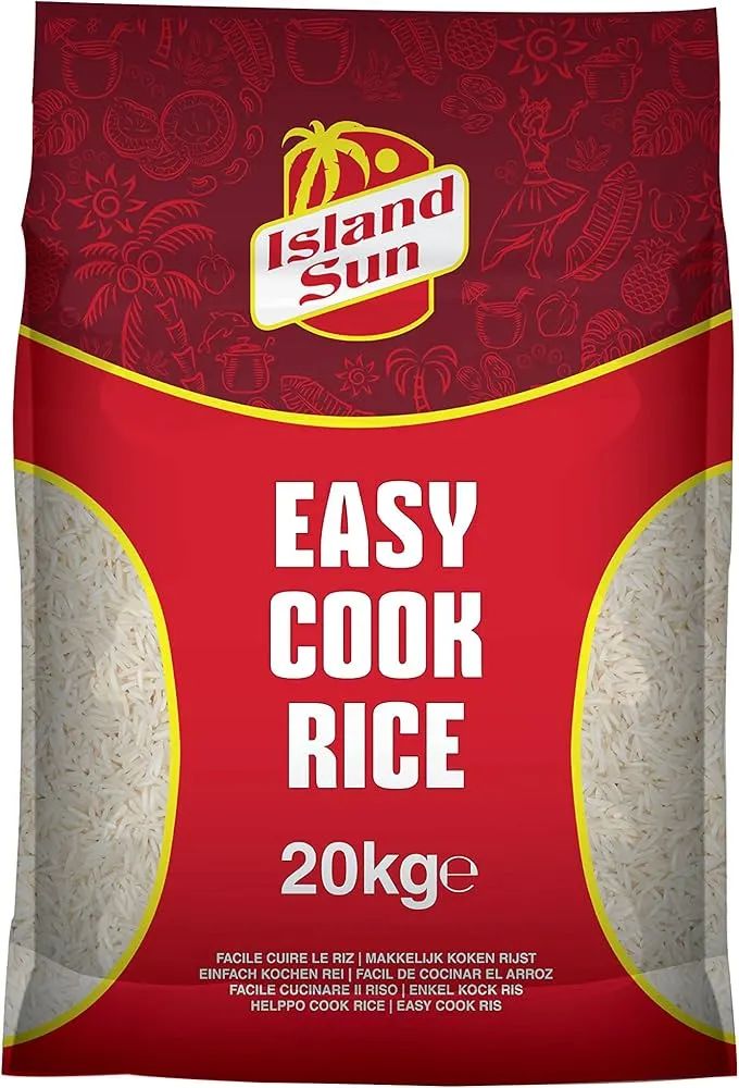 Island Sun Easy Cook Rice 20kg