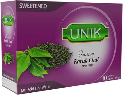 Unik Instant Tea Karak Chai 200g (10 pcs)