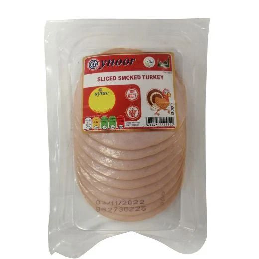 Ynoor Sliced Smoked Turkey 130g
