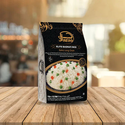 Jazaa Elite Basmati Rice Extra Long Grain 20kg