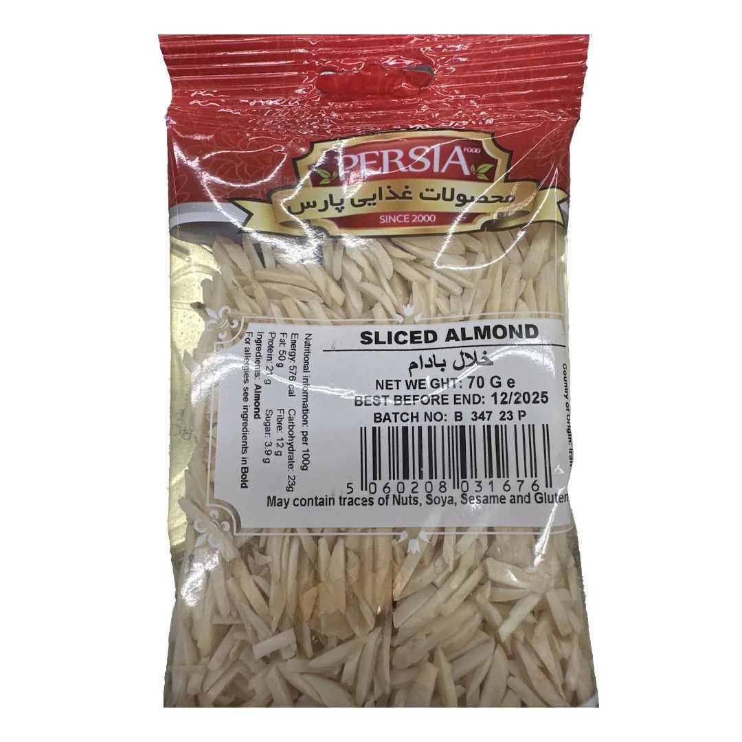 Persia Sliced Almond 70g
