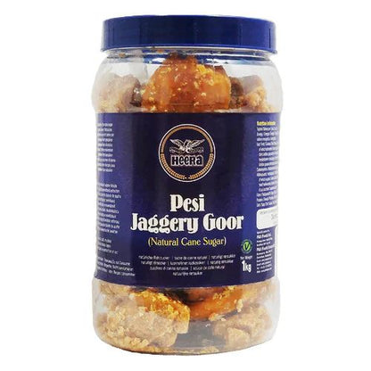 Heera Pesi Jaggery Goor (Natural Cane Sugar) 1Kg