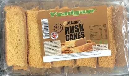 Yaadgaar Almond Cake Rusk (14 pcs)