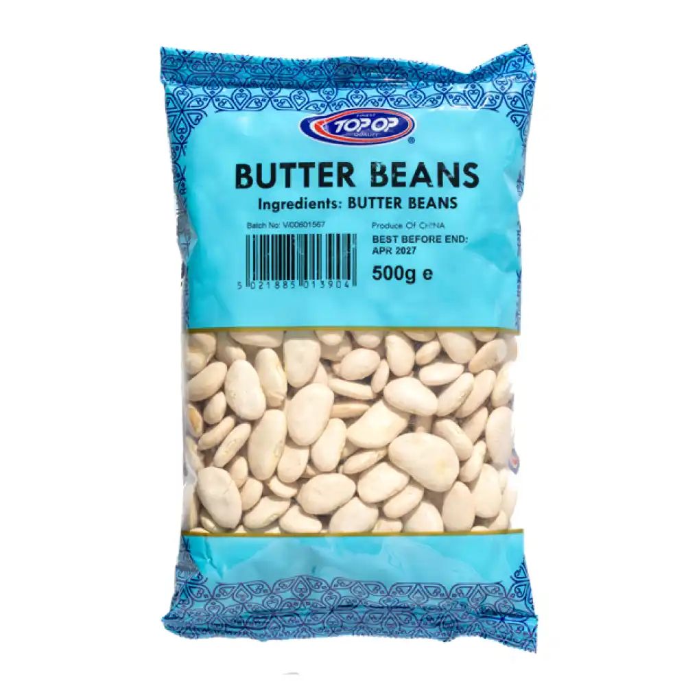 Top Op Butter Beans 500g