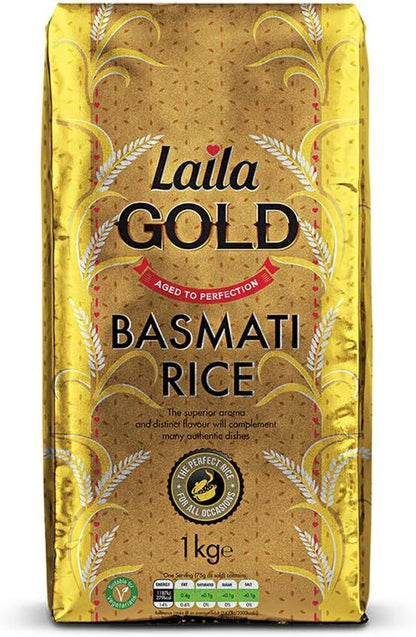 Laila Gold Basmati Rice 1kg