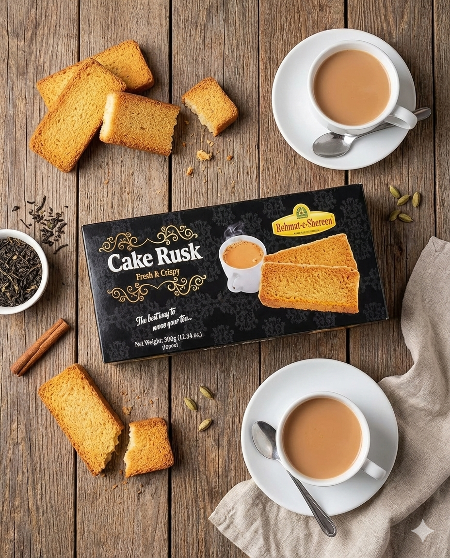 Rehmat-e-Shereen Cake Rusk 300g