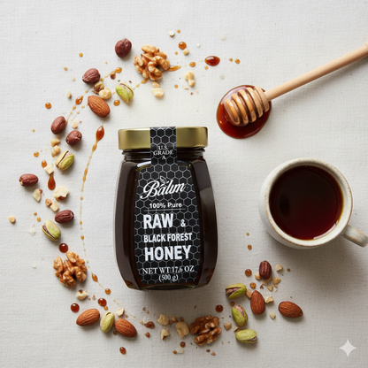 Balim 100% Pure Raw & Black Forest Honey 500g