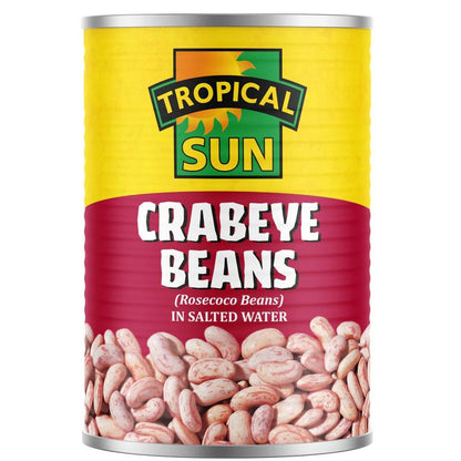 Tropical Sun Crabeye (Rosecoco) Beans (in Salted Water) 400g