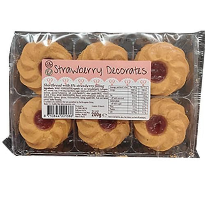 Strawberry Decorates 200g (18 pcs)