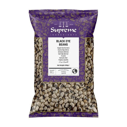 Supreme Black Eye Beans 500g
