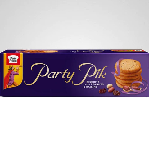Party Pik Biscuits With Peanuts & Raisins 135g