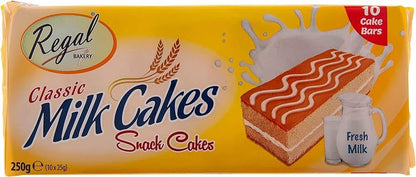 Regal Milk Snack Cakes 250g (10 pcs)