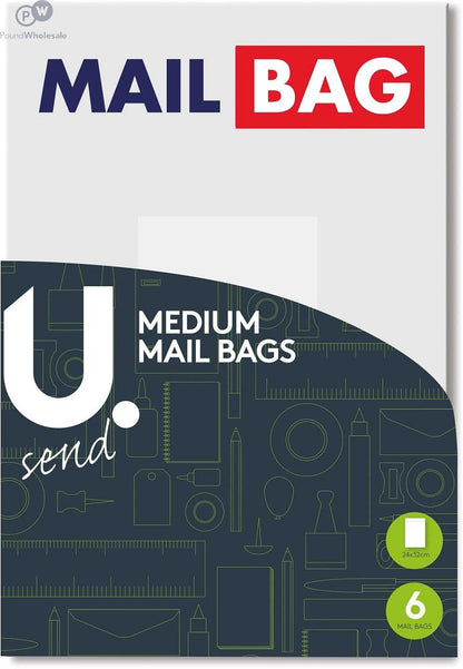 Medium Mail Bags 24x32cm (6 bags)