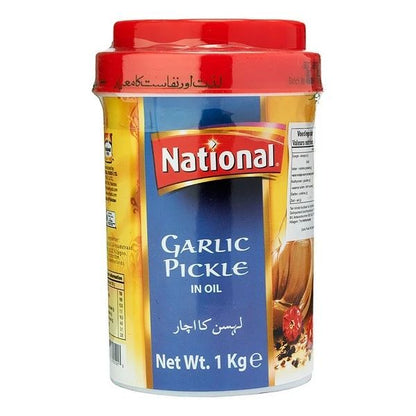 National Garlic Pickle In Oil 1kg