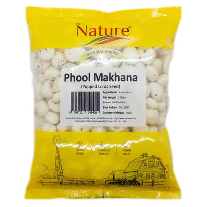 Dr. Nature Phool Makhana (Popped Lotus Seed) 100g