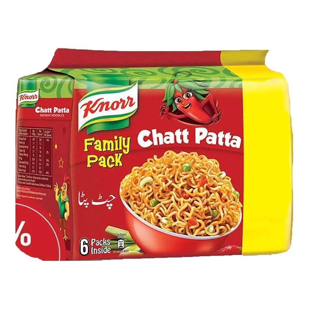 Knorr Chatt Patta Instant Noodles Family Pack 264g (6 x 50g)