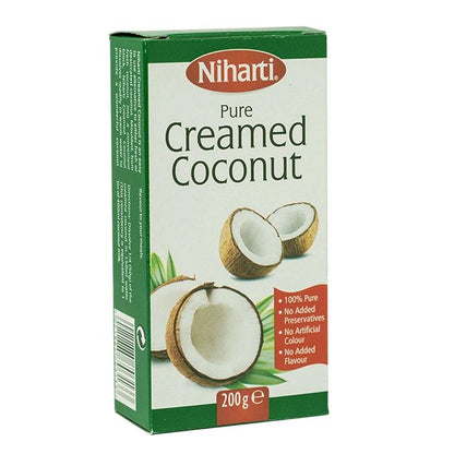 Niharti Pure Creamed Coconut 200g