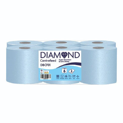 Diamond Centrefeed (Super Absorbent & Extra Strong) 6 Rolls
