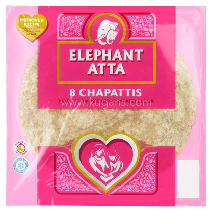 Elephant Atta Chapattis (8 pcs)