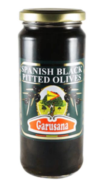 Garusana Black Olives Pitted 935g