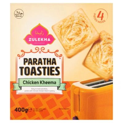 Zulekha Paratha Toasties Chicken Kheema 400g