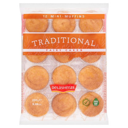 Delasheras Traditional Fairy Cakes 280g (12 pcs)