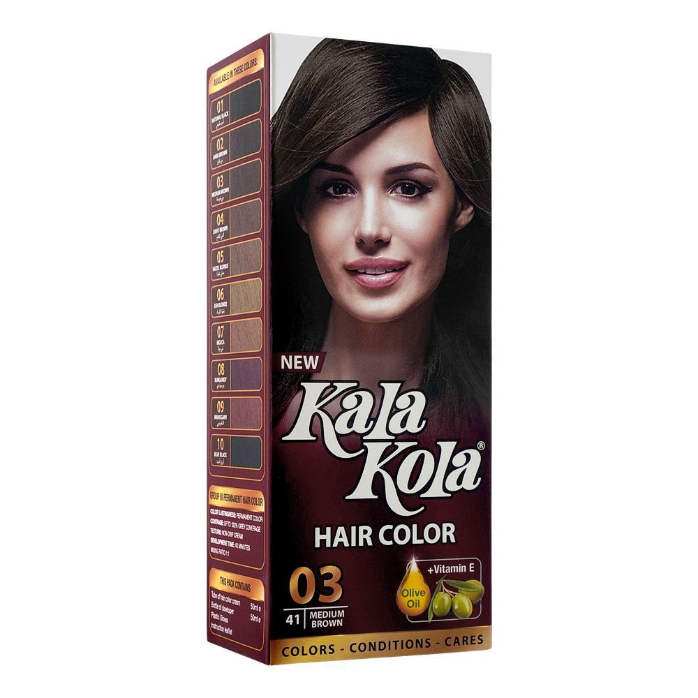 Kala Kola Medium Brown Hair Colour 110ml