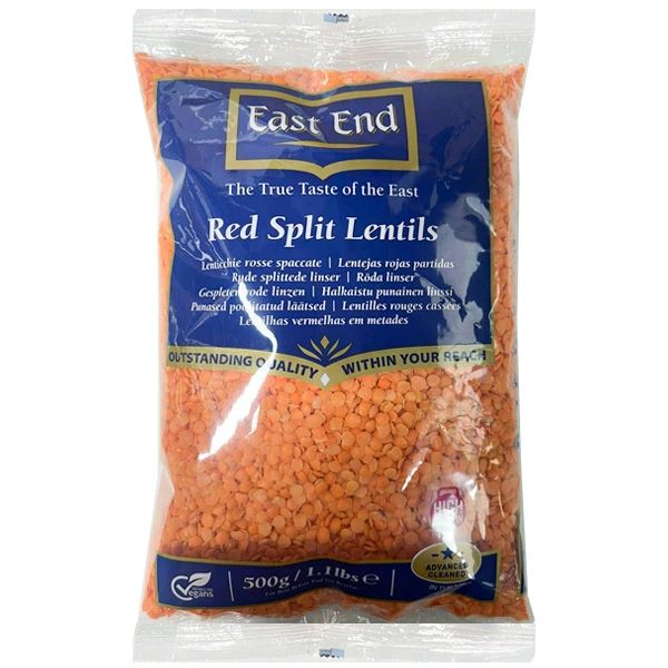 East End Red Split Lentils 500g – First Choice Store