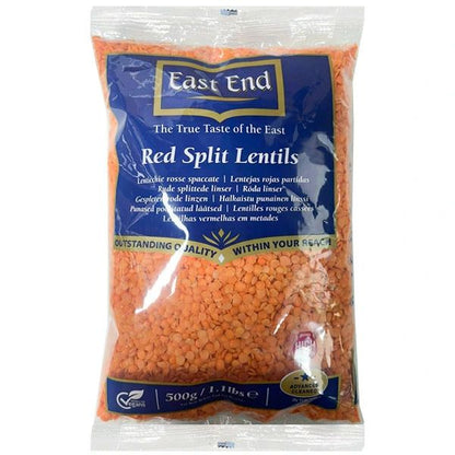 East End Red Split Lentils 500g