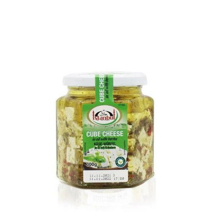 Istanbul Cube Cheese in oil with herbs 300g