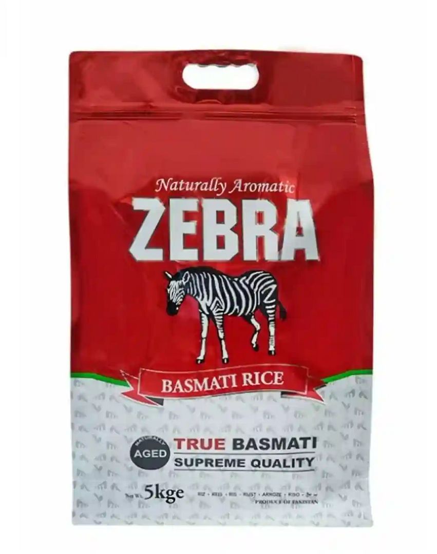 Zebra Basmati Rice – Fragrant & Fluffy Premium Grains – First Choice Store