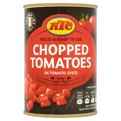 KTC Chopped Tomatoes 12x400g
