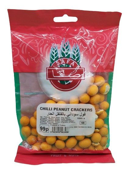 Safa Chilli Peanut Crackers 100g
