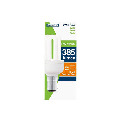Status Low energy 385 lumen Mini Stick Bulb
