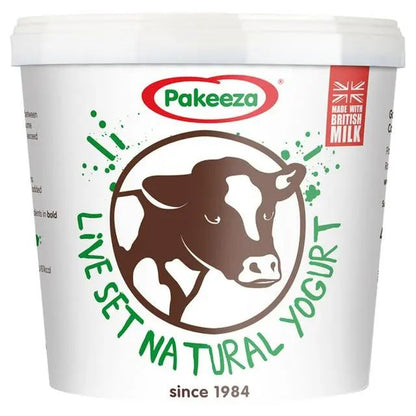 Pakeeza Live Set Natural Yoghurt 900g