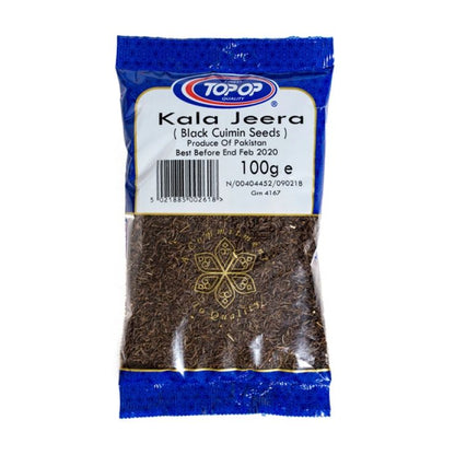 Top Op Kala Jeera Black Cumin Seeds 100g