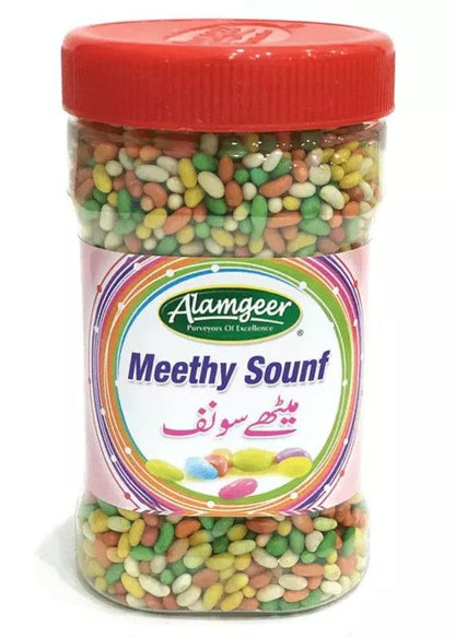 Alamgeer Meethay Sounf (Sugar Coated Fennel Seed) 400g