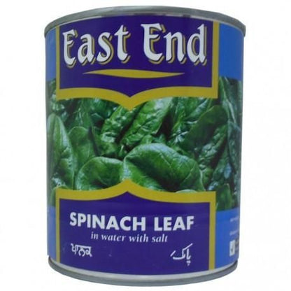 East End Leaf Spinach (In Water) 765g