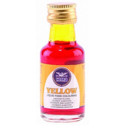 Heera Yellow Liquid Food Colouring 28ml