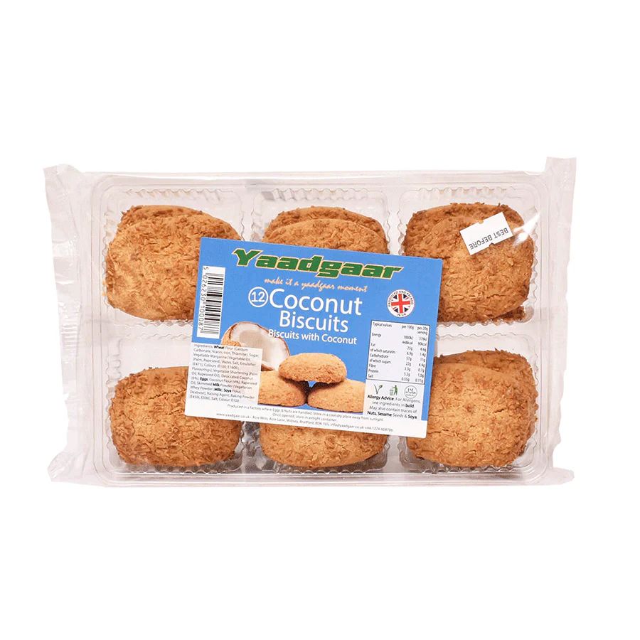 Yaadgaar Coconut Biscuits (12 pcs)