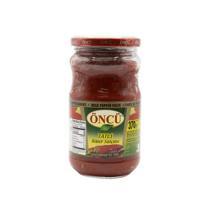 Oncu Mild Pepper Paste (Tatli Biber Salcasi) 370g