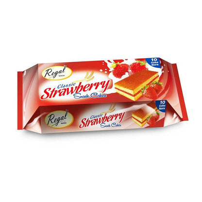 Regal Strawberry Snack Cakes 250g (10 pcs)