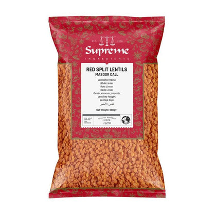 Supreme Red Split Lentils 500g