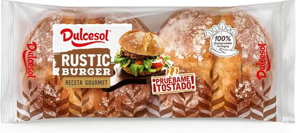 Dulcesol Rustic Burger Receta Gourmet 300g