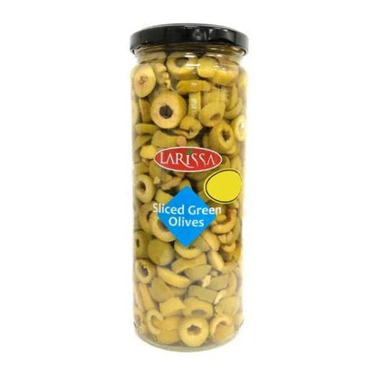 Larissa Sliced Green Olives 430g
