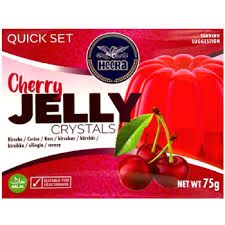 Heera Jelly Crystals (Cherry) 75g