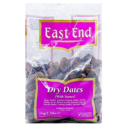 East End Dry Dates (With Stones) 1kg